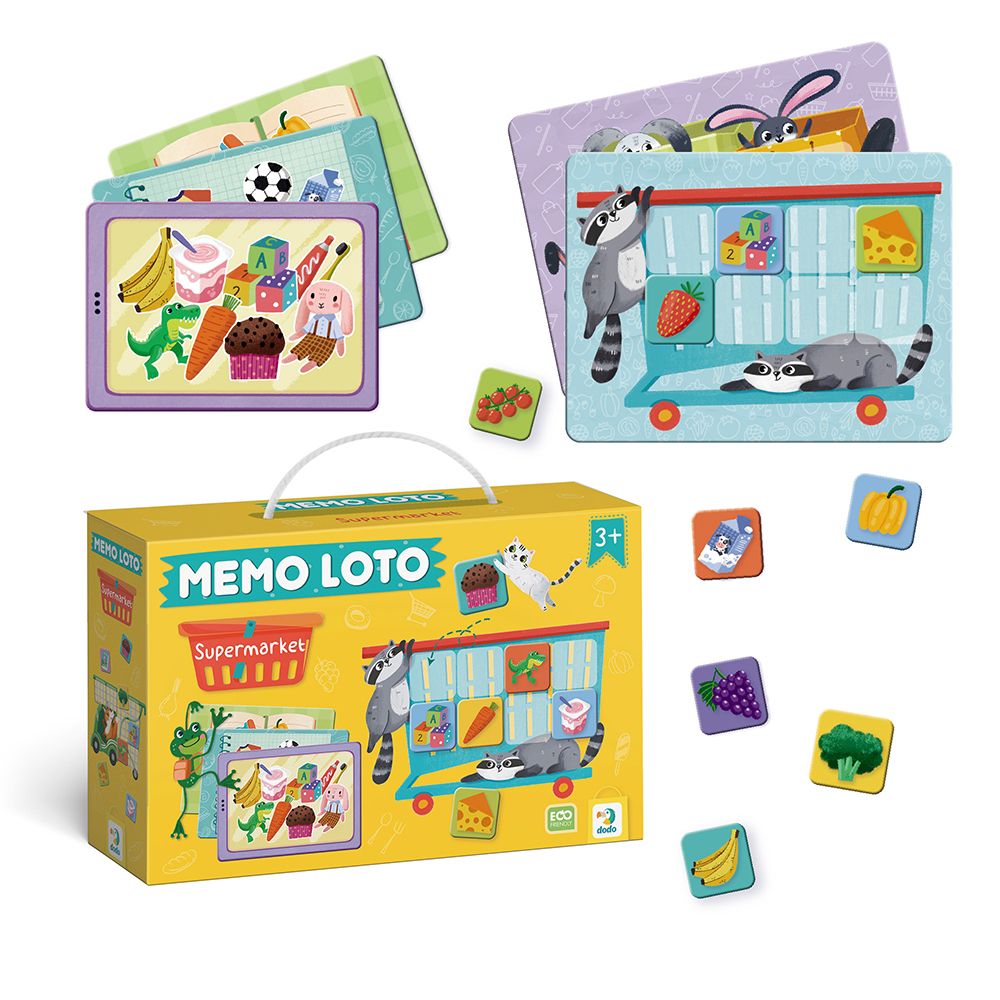 Gra Memo Lotto „Supermarket”