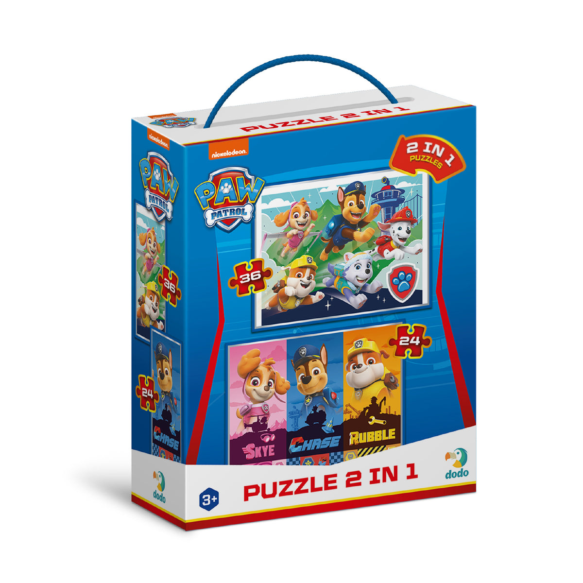 Puzzle 2w1 Paw Patrol Dobre szczenięta  200561