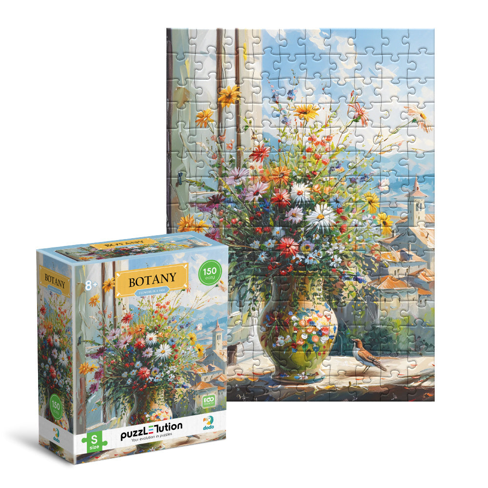 Puzzle EasyS Botanika.Kwiaty w wazonie150el 300624