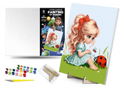 QB900-064 Set for painting by numbers "Unusual mee