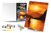 QB900-065 Set for painting by numbers "Sunset"