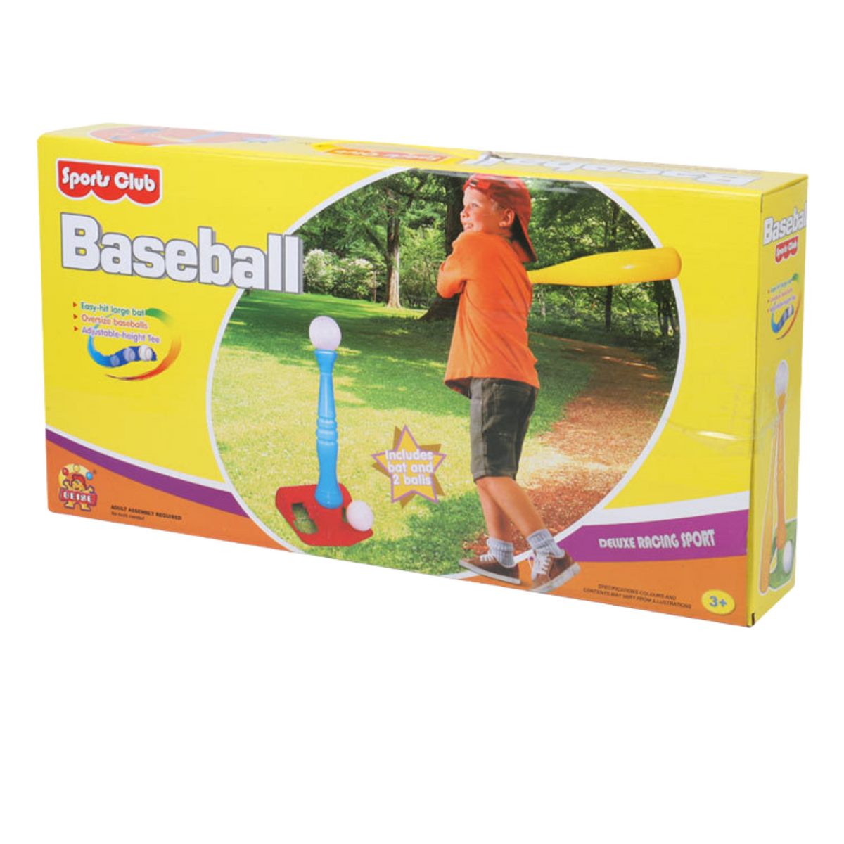 Zestaw Do Gry Baseball Gra Sportowa Dla Dzieci Piłka Kij Podstawa