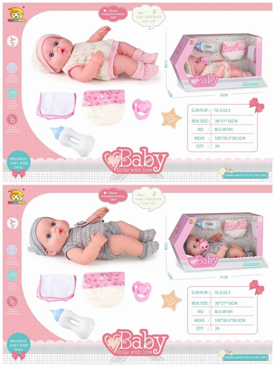 Zestaw Lalka BLS-W104
