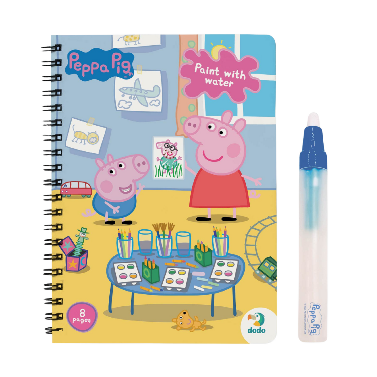Zestaw Malowanie Wodą "Świnka Peppa" Książeczka Z Obrazkami Peppa Pig 200443